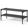 Kitsure Shoe Rack - Non-Woven Shoe Rack Shelf, Shoe Organizer for Closet, Entryway, Garage & Corridor, Stackable Shoe Shelves, 27.5" Wide - 3 Tier, Black