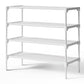 Kitsure Shoe Rack - Non-Woven Shoe Rack Shelf, Shoe Organizer for Closet, Entryway, Garage & Corridor, Stackable Shoe Shelves, 27.5" Wide - 3 Tier, Black