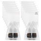 10 Pcs Portable Travel Shoe Bags, 17.3 x 12.6 Inches Waterproof Non-Woven Shoe Organizers Storage Bags, Large Drawstring Shoes Pouch Packing Organizers with Rope for Men, Women, Children