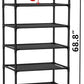 FIDUCIAL HOME 10 Tiers Shoe Rack 20-25 Pairs Sturdy Shoe Shelf