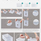 SONGMICS Shoe Boxes, Pack of 12 Shoe Storage Organizers, Stackable Clear Plastic Boxes for Closet, Sneakers, 13.1 x 9.1 x 5.6 Inches, Transparent and White ULSP12SWT