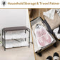 20 Pack Shoe Bags for Travel, 15.7" x 11.8" Clear Travel Shoe Bags for Packing, Large Waterproof Portable Drawstring Travel Shoe Storage Bag Travel Essentials Women for and Men