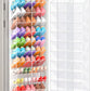 UVIAHOMI 20-30 Pairs Over the Door Shoe Organizer, Clear Pockets Hanging Shoe Storage for Closet, 10-Tier Door Shoes Rack, Handing Shoes Holder Fit All the Family's Sneakers, Boots, Heels, Black