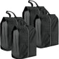 Shoe Bags for Travel, 4 Pack Extra Durable Travel Shoe Bags for Storage and Packing, Reusable Water-proof Shoe Bag with Smooth Zipper, Portable Travel Essentials