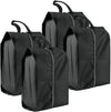 Shoe Bags for Travel, 4 Pack Extra Durable Travel Shoe Bags for Storage and Packing, Reusable Water-proof Shoe Bag with Smooth Zipper, Portable Travel Essentials